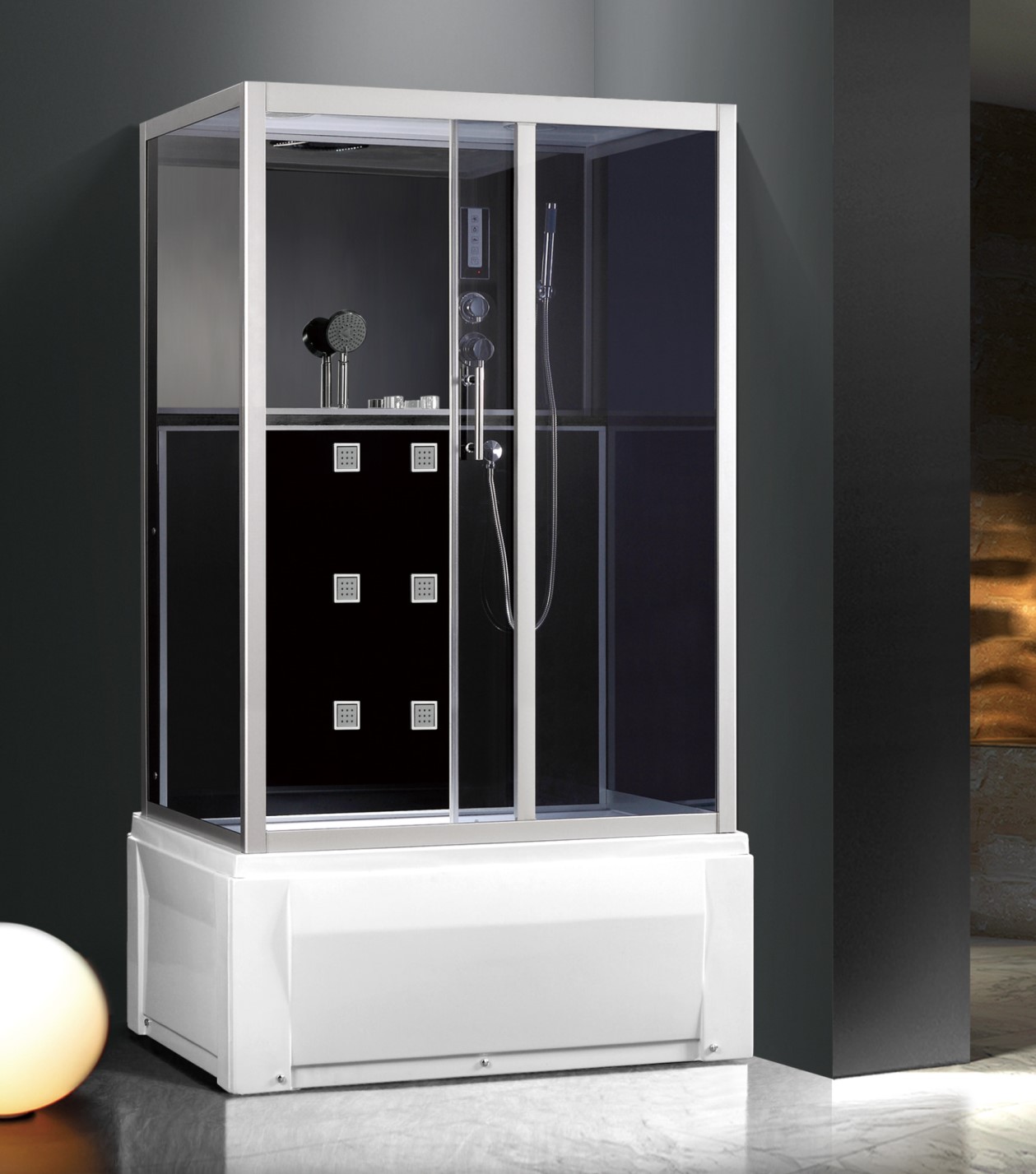 L-529-AY-didelis stiklo kampinis vonia ir dušas Combo Cubicales Parduodama_ 副本 .jpg