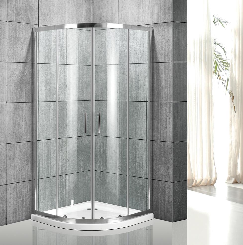 KS-1110-8_Bathroom Sector Shape Shower enclosure with sliding door KS-1110-8_Bathroom Sector Shape Shower enclosure with sliding door